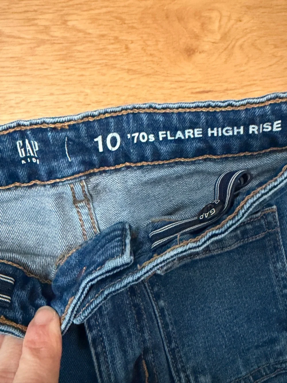 GAP Kids Flare High Rise Denim Jeans